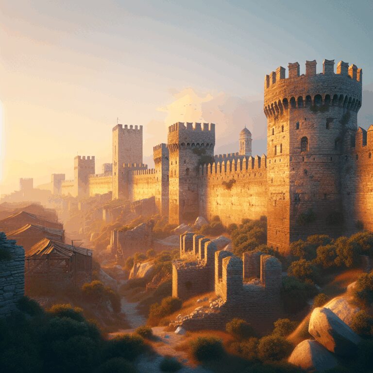 Wie du die Stadtmauern von Konstantinopel erleben kannst - Bild