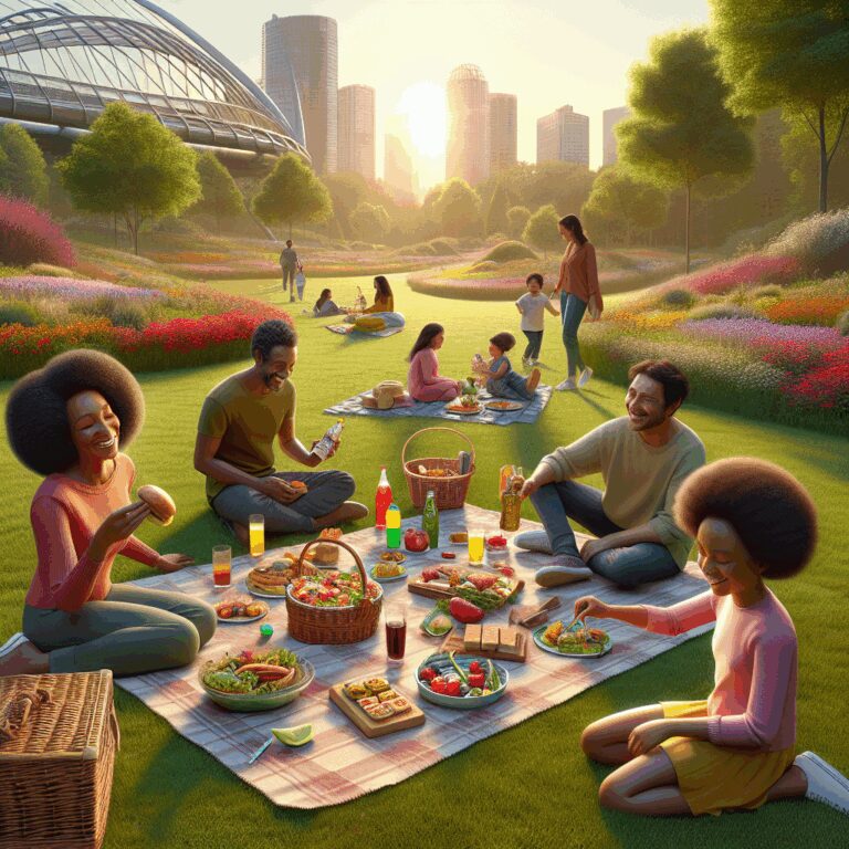 Picknick im Inciralti-Stadtpark - Bild