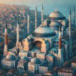 Vergleich: Hagia Sophia vs. Blaue Moschee - Bild