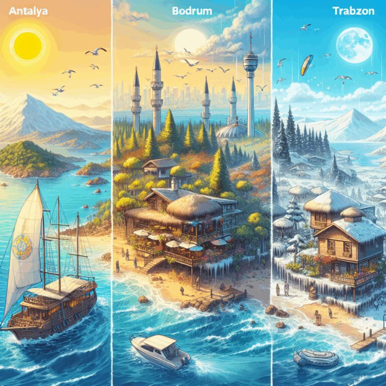 Klima-Check – Wetterunterschiede zwischen Antalya Bodrum und Trabzon - Bild