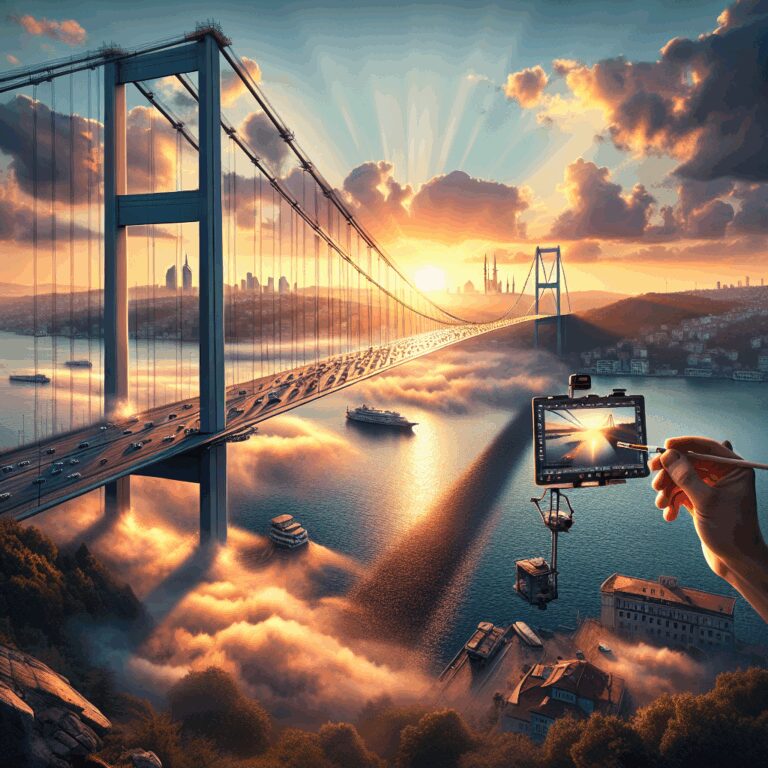 Sonnenaufgang über der Bosporus-Brücke – so gelingt das Foto - Bild