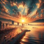 Sonnenaufgang an der Kordon-Promenade – Izmir erwacht - Bild