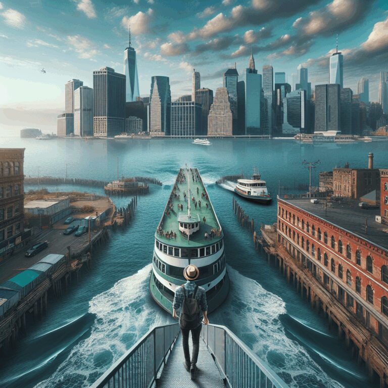 Mit der Fähre quer durch die Stadt – eine besondere Perspektive - Bild