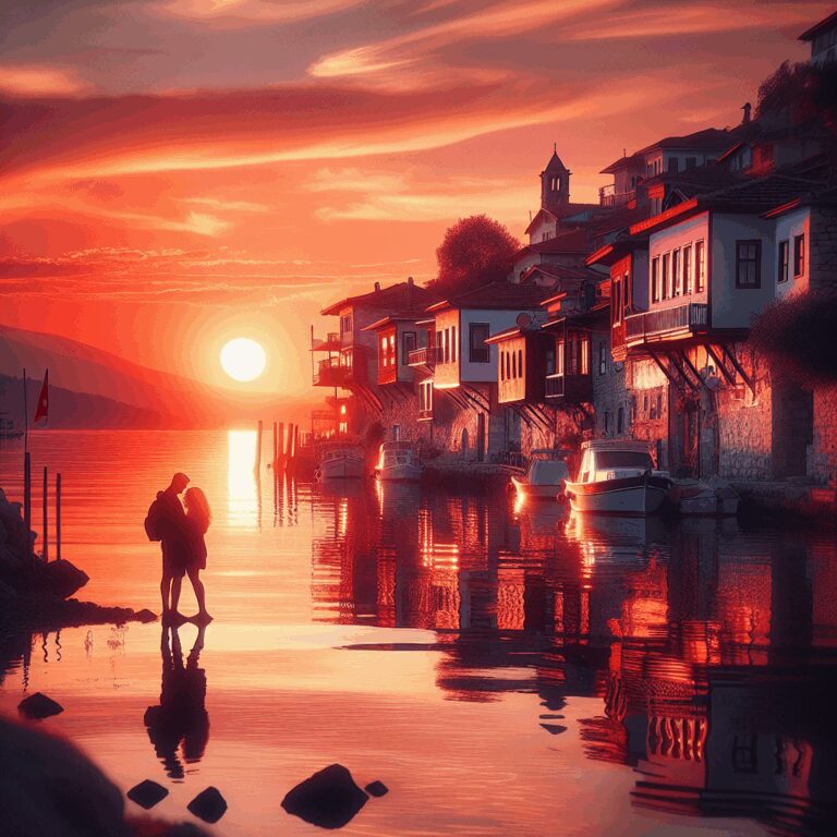 Sonnenuntergang in Karşıyaka – romantisch und lokal - Bild