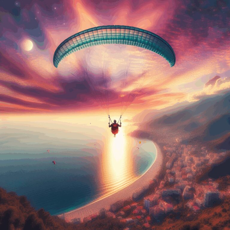 Paragliding über Alanya – Nervenkitzel mit Aussicht - Bild