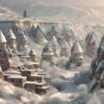 Kappadokien im Winter – Schnee auf den Feenkaminen - Bild