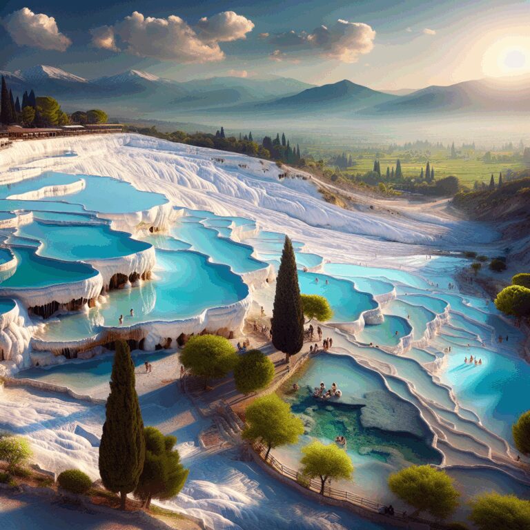 Wann lohnt sich ein Besuch in Pamukkale am meisten - Bild