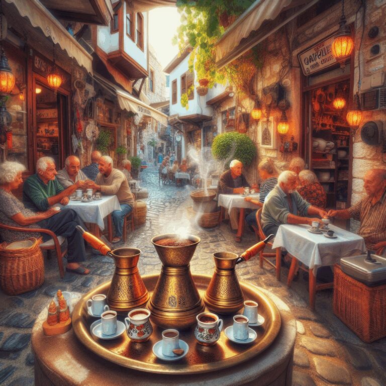 Wo du echten türkischen Kaffee in Bodrum bekommst - Bild