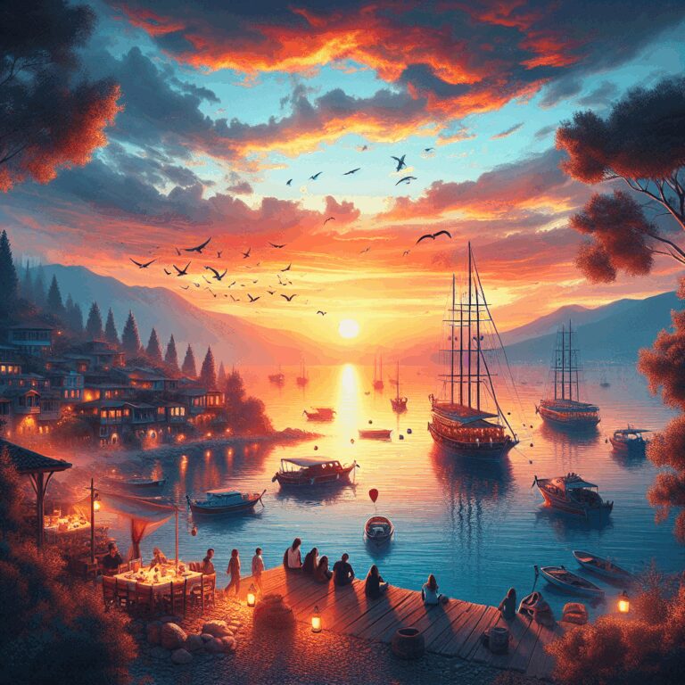 Sonnenuntergang in Karşıyaka – romantisch und lokal - Bild